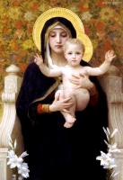 Bouguereau, William-Adolphe - The Virgin of the Lilies
